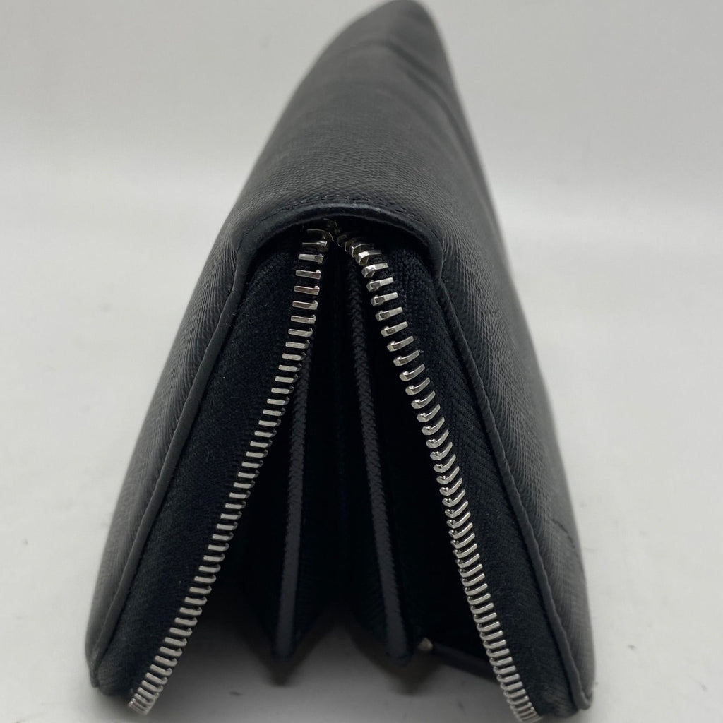 Prada Round Wallet Saffiano Black — view 8