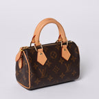 Louis Vuitton Nano Speedy Handbag 2-Way Bag Monogram — view 4