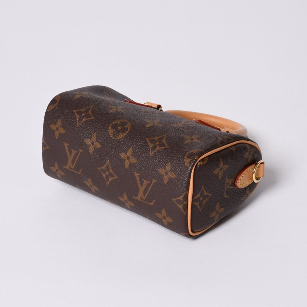 Louis Vuitton Nano Speedy Handbag 2-Way Bag Monogram — view 8