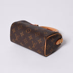 Louis Vuitton Nano Speedy Handbag 2-Way Bag Monogram — view 8