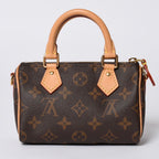 Louis Vuitton Nano Speedy Handbag 2-Way Bag Monogram — view 3