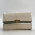 Dior Shoulder Bag Chain Trotter White Pochette