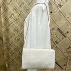 Dior Shoulder Bag Chain Trotter White Pochette — view 6