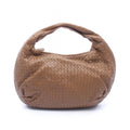 Bottega Veneta Shoulder Bag Intrecciato Brown Lambskin