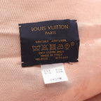 Louis Vuitton Shawl Monogram Naturel Silk Wool Scarf — view 2