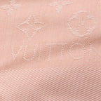 Louis Vuitton Shawl Monogram Naturel Silk Wool Scarf — view 4