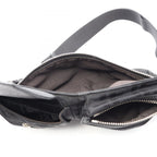 Fendi Waist Bag Zucca Black Nylon Leather — view 3