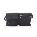 Fendi Waist Bag Zucca Black Nylon Leather