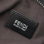 Fendi Waist Bag Zucca Black Nylon Leather — view 4