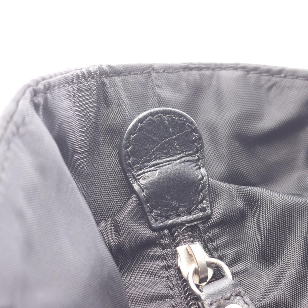 Chanel Tote Paris New York Line Black Nylon Leather — view 6