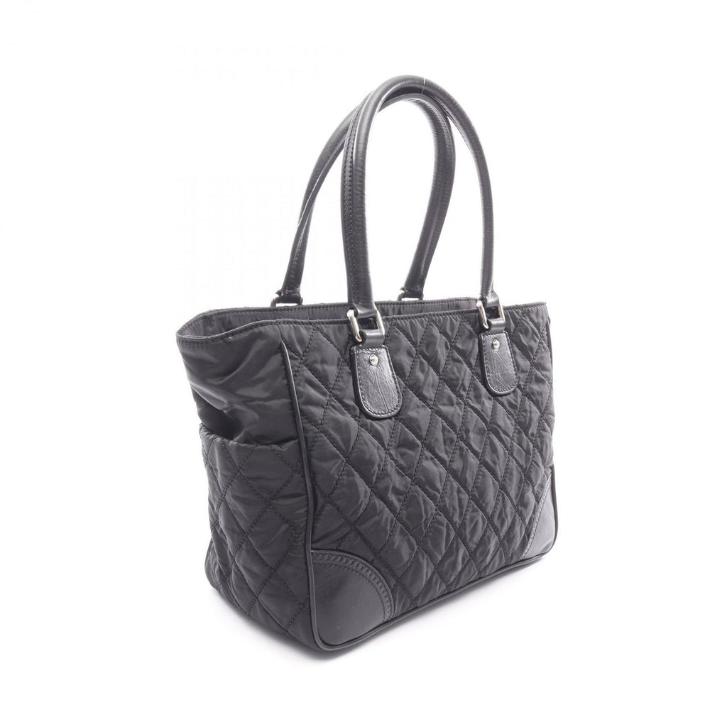 Chanel Tote Paris New York Line Black Nylon Leather — view 2