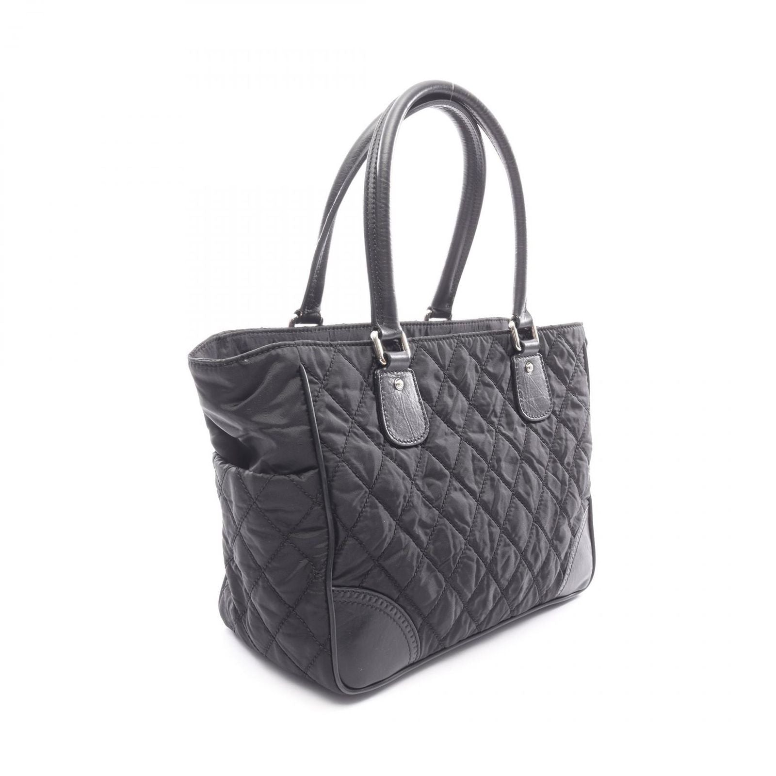 Chanel Tote Paris New York Line Black Nylon Leather — view 2