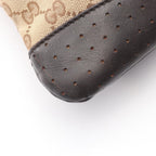 Gucci Shoulder Bag GG Canvas Beige Dark Brown — view 5