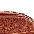 Saint Laurent Paris Shoulder Bag Brown Leather — view 9