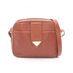 Saint Laurent Paris Shoulder Bag Brown Leather
