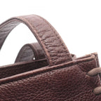 Saint Laurent Yves Handbag Brown Leather — view 7