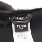 Fendi Scarf Tippet Scarves Black — view 3