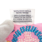 Hermes Kelly en Perles Scarf Silk Pink Blue — view 8