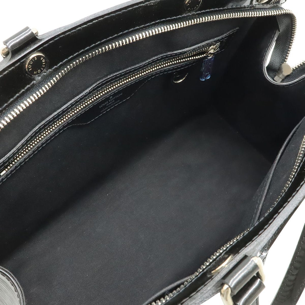Louis Vuitton Epi Electric MM 2-Way Shoulder Bag Noir Black Silver — view 8