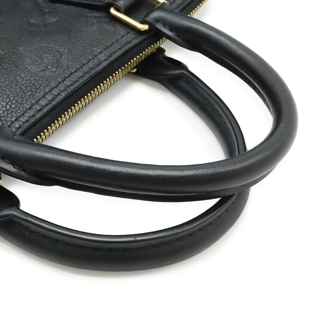 Louis Vuitton Monogram Empreinte Speedy Soft 30 2-Way Shoulder Bag Infini Black — view 4