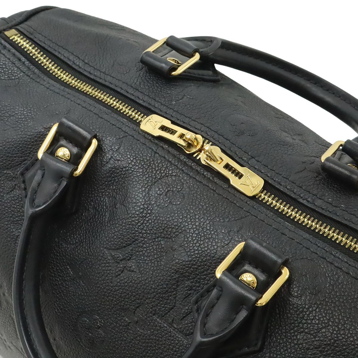 Louis Vuitton Monogram Empreinte Speedy Soft 30 2-Way Shoulder Bag Infini Black — view 5
