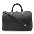 Louis Vuitton Monogram Empreinte Speedy Soft 30 2-Way Shoulder Bag Infini Black