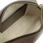 Gucci Ophidia GG Supreme Small Cross Belt Bag 2-Way Clutch Beige Mocha Brown — view 7