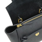 Celine Belt Bag Nano 2-Way Crossbody Leather Black Gold — view 5