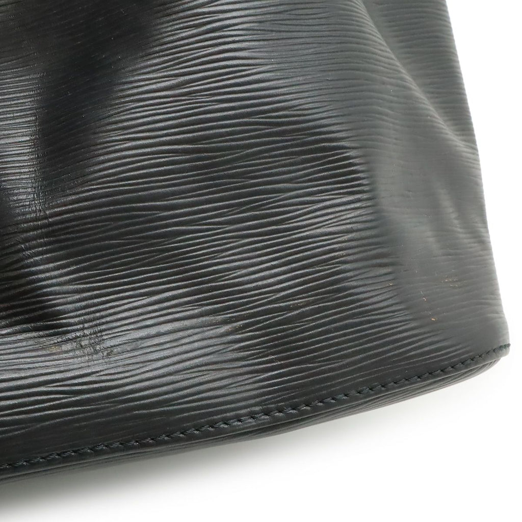 Louis Vuitton Epi Petit Noir Shoulder Bag Drawstring Black — view 8