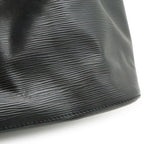 Louis Vuitton Epi Petit Noir Shoulder Bag Drawstring Black — view 8