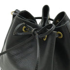 Louis Vuitton Epi Petit Noir Shoulder Bag Drawstring Black — view 5