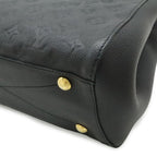 Louis Vuitton Monogram Empreinte Montaigne MM 2-Way Shoulder Bag Noir Black — view 3
