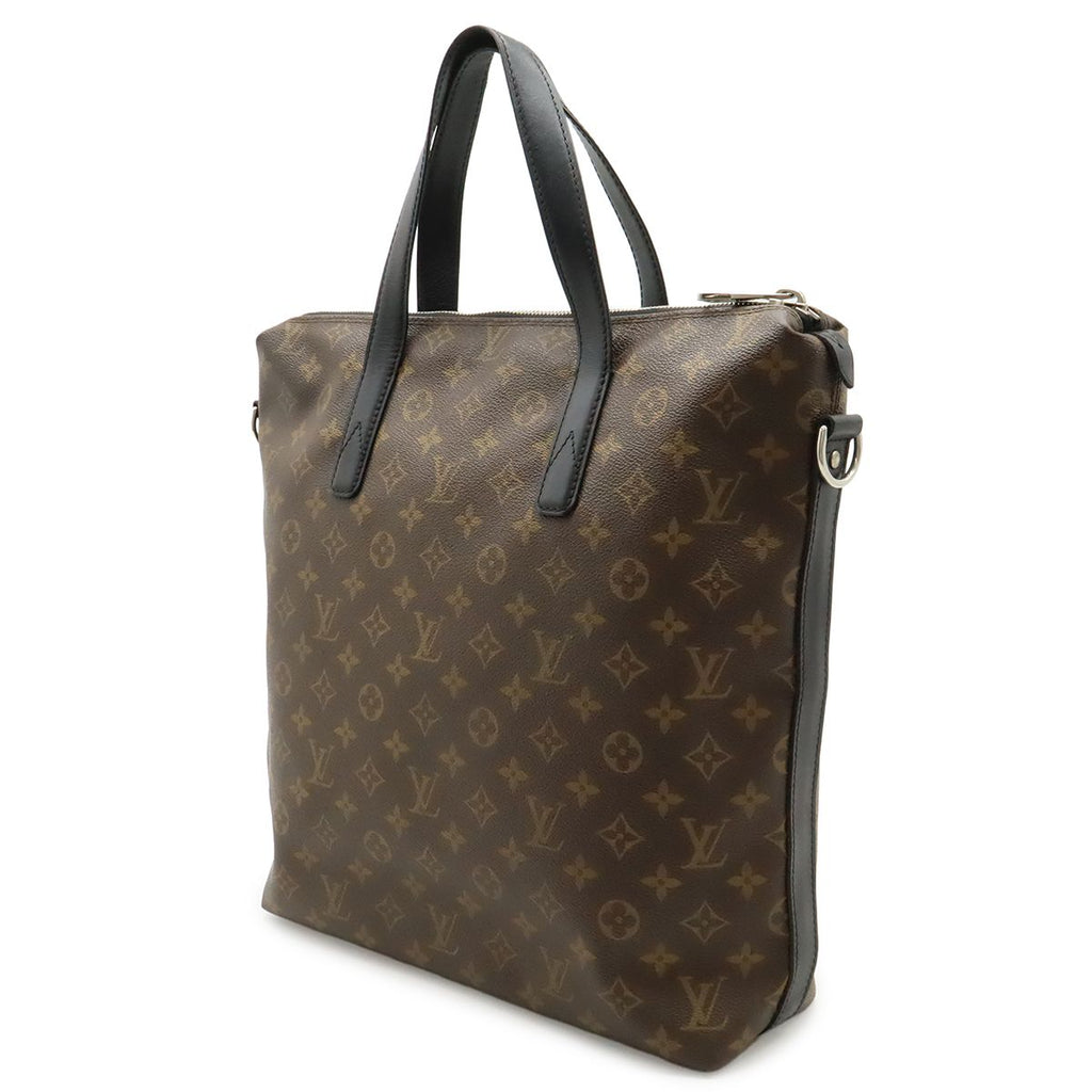 Louis Vuitton Monogram Macassar Kitan Tote — view 2