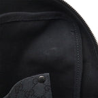 Gucci GG Canvas Shoulder Bag Crossbody Dark Gray Black — view 8