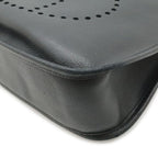 Hermes Evelyne I 1 PM Shoulder Bag Veau Epsom Black Silver — view 3