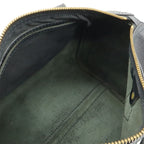 Louis Vuitton Epi Speedy 25 Mini Boston Bag Noir Black Gold — view 6