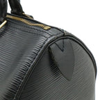 Louis Vuitton Epi Speedy 25 Mini Boston Bag Noir Black Gold — view 9