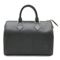 Louis Vuitton Epi Speedy 25 Mini Boston Bag Noir Black Gold