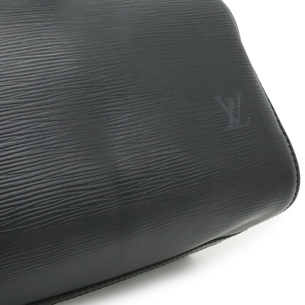 Louis Vuitton Epi Speedy 25 Mini Boston Bag Noir Black Gold — view 7