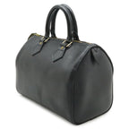 Louis Vuitton Epi Speedy 25 Mini Boston Bag Noir Black Gold — view 2