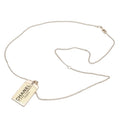 Chanel Cambon Line Necklace 07 61.5 Metal Gold