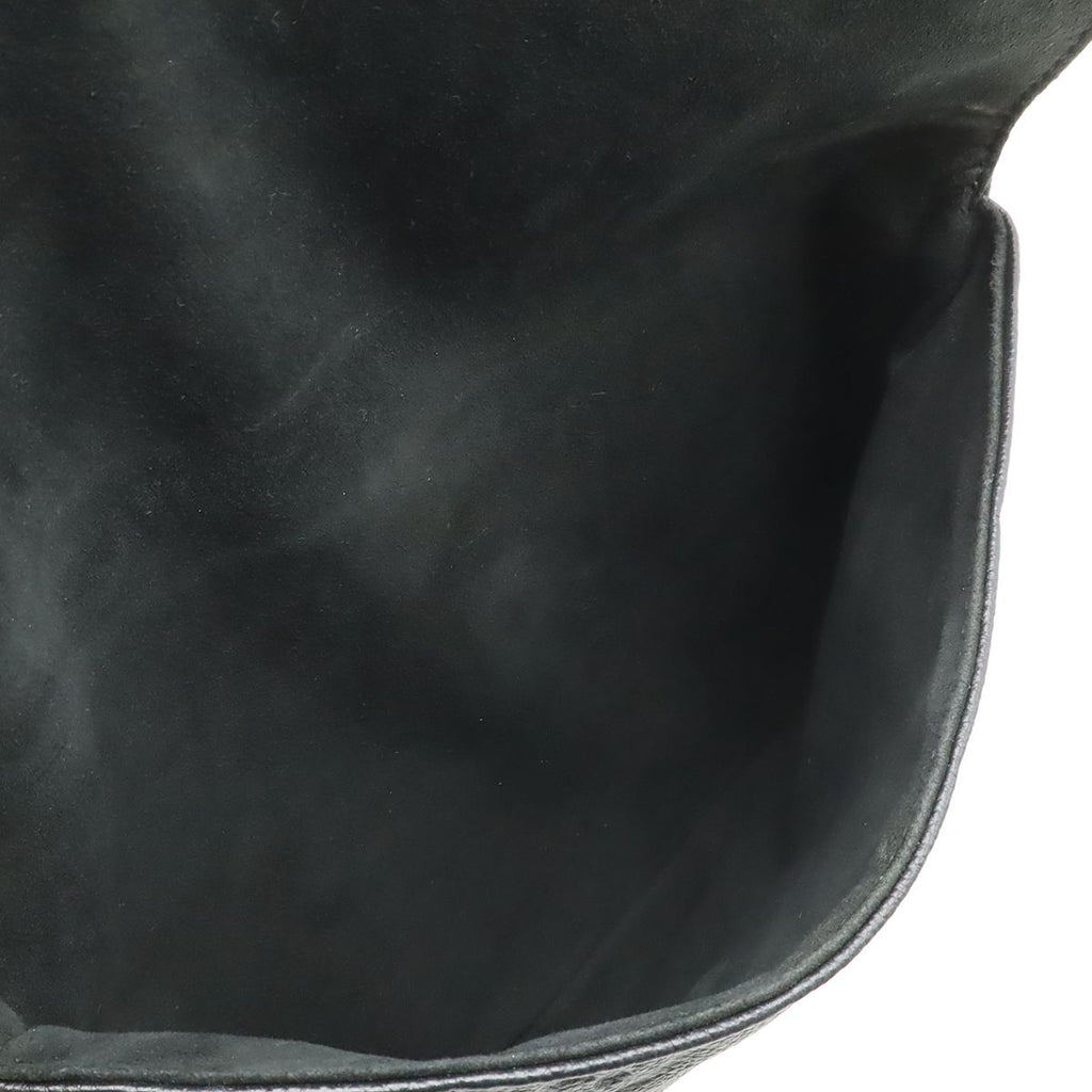 Louis Vuitton Monogram Empreinte Twice Shoulder Bag Pochette Noir Black Gold — view 8