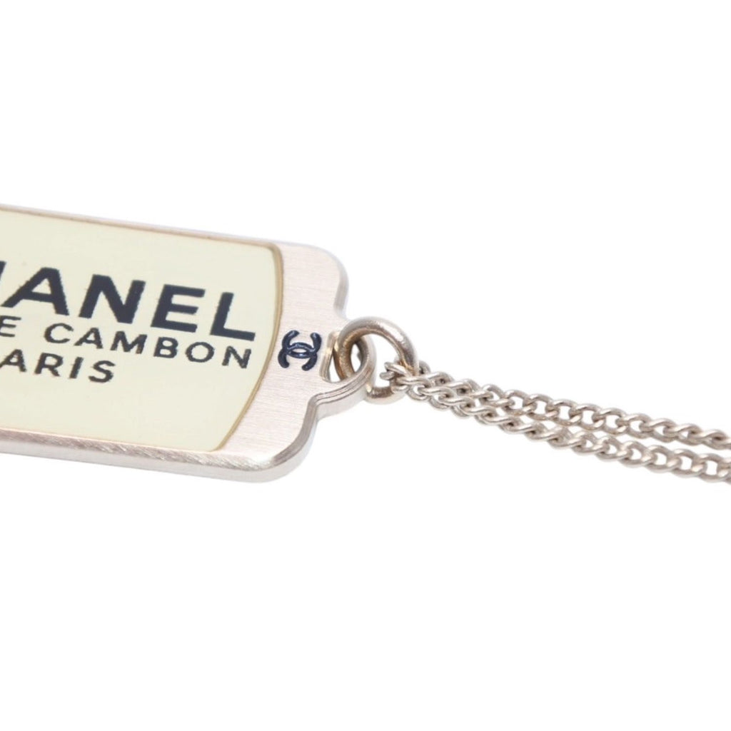 Chanel Cambon Line Necklace 07 61.5 Metal Gold — view 7