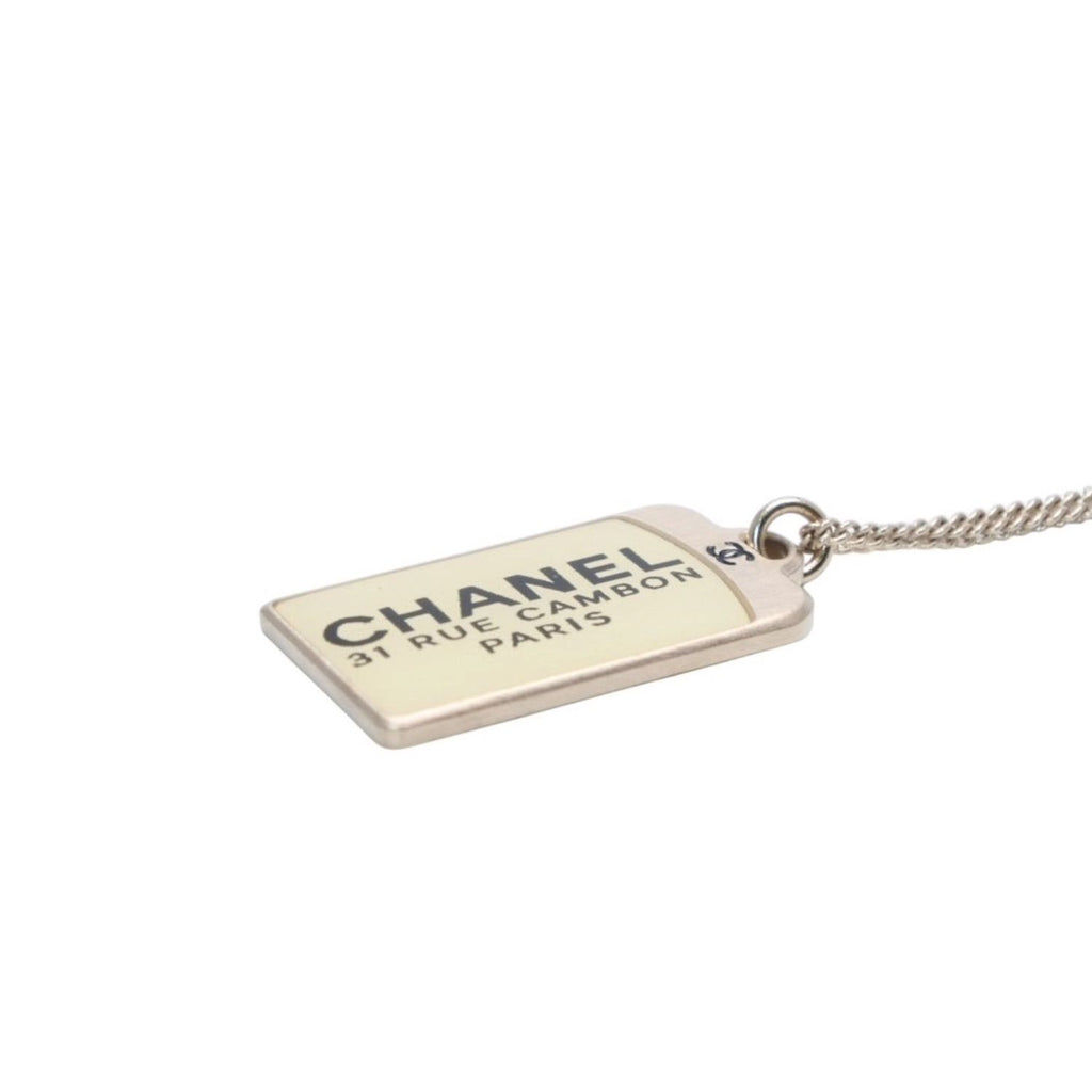Chanel Cambon Line Necklace 07 61.5 Metal Gold — view 3