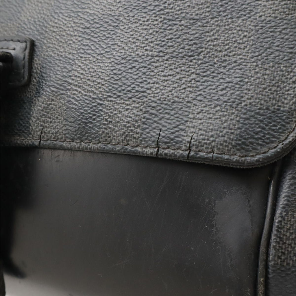 Louis Vuitton Damier Graphite Messenger PM Shoulder Bag — view 4
