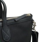 Gucci Web Stripe Sherry Line Tote 2-Way Shoulder Bag Nylon Canvas Black — view 5