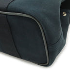Hermes Valparaiso PM Tote Toilet Blanc Leather Black Silver Pouch Out of Stock — view 3