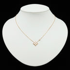 Louis Vuitton Pendant Star Blossom BB Necklace 18k Pink Gold Pearl Diamond — view 6