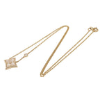 Louis Vuitton Pendant Star Blossom BB Necklace 18k Pink Gold Pearl Diamond — view 2