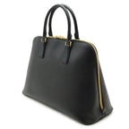 Prada Saffiano Tote Leather Nero Black Gold — view 2